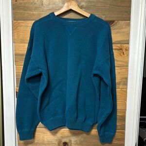 Vintage Cambridge Classics Crew Neck 100% Cotton Long Sleeve Men's Sweater Large